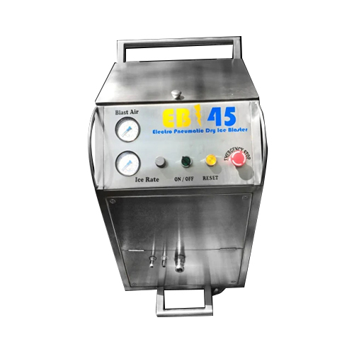 Dry Ice Blasting Machine - Color: Silver