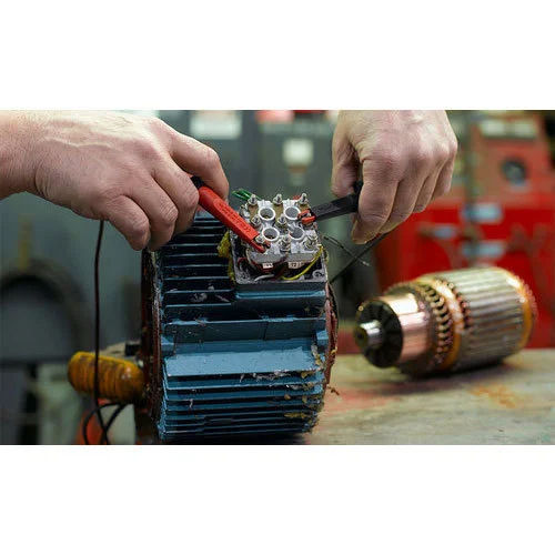 Industrial AC Motor Repairing Services By H P ENGINEERING