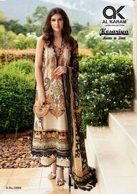 Al Karam Kesariya Vol-10 -Dress Material