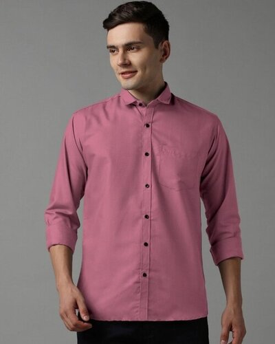 Plain Casual Shirt - Gender: Male