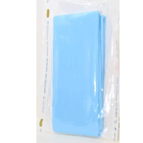 Blue Non Woven Disposable Bed Sheet