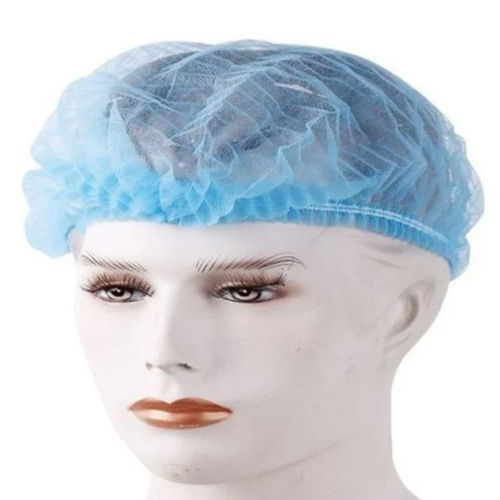 Blue Bouffant Cap