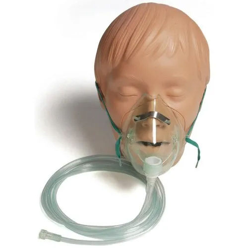 Transparent Plastic Oxygen Mask