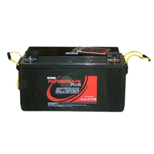 Black Exide 12V 120Ah Powersafe Plus Smf Ups Battery