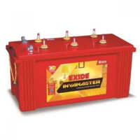 Exide Inva King IK1500 Inverter Battery - 555x250x350mm, 12V Rated Voltage, 50Hz Frequency, 47kg Weight, Red Color