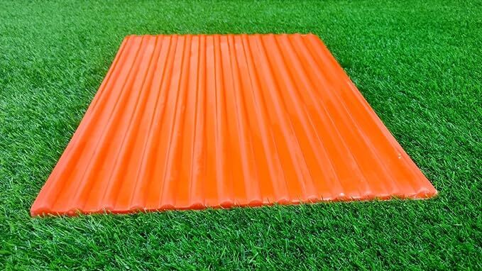 SAS SPORTS Fiber Cricket Katchet Board Normal -Orange