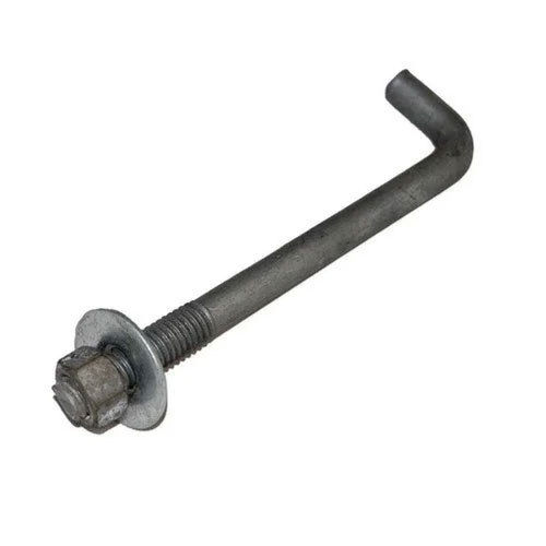 Mild Steel Foundation Bolt - Color: Gray