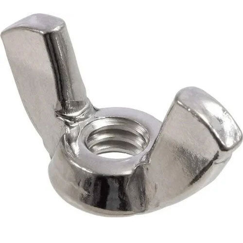 Stainless Steel Wing Nut - Color: Silver