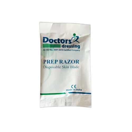 White Disposable Prep Razor