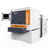 Duplex Wide Belt Calibration Machine - High-grade Materials, 240 Volt Power | Semi-automatic Operation, Enhanced Performance, Easy Single-person Handling