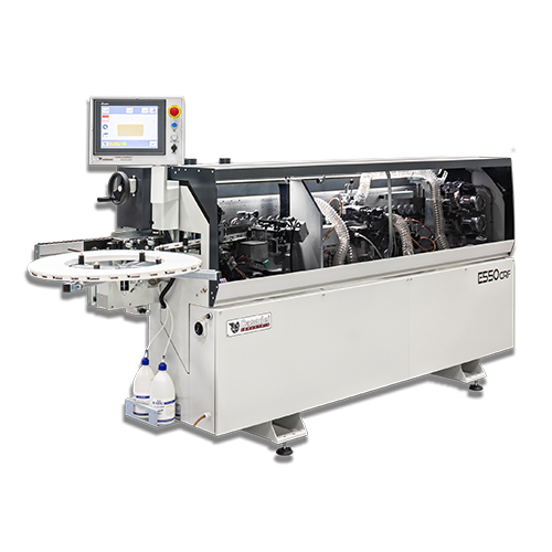 E550CRF Automatic Edgebander with Premiller and corner rounding