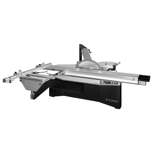 Saw FX350 Sliding Table Panel - Cast Iron Table 554x1008 mm Black | Semi-Automatic 4kW Main Motor Durable Finish Supreme Cutting Performance
