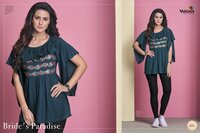Rayon Short  Top - Bust Size: Free Size