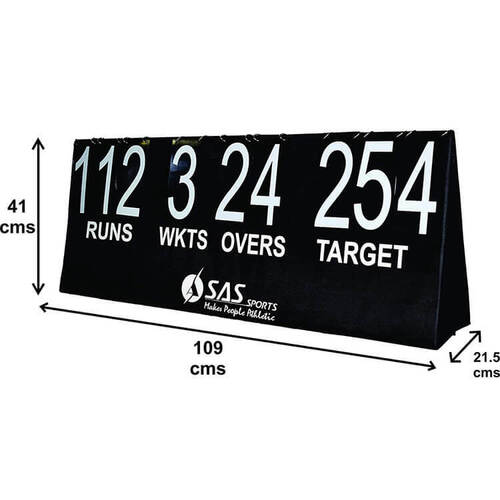 SAS SPORTS Cricket Score Board