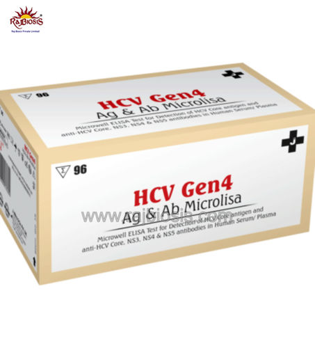 J Mitra Hcv Gen 4 Ag And Ab  Microlisa Test kit