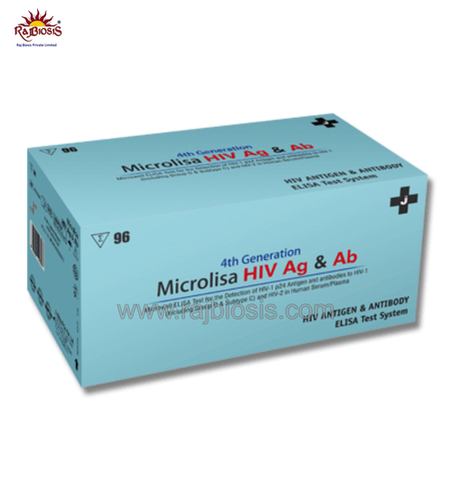 J Mitra Microlisa HIV Ag and Ab test kit
