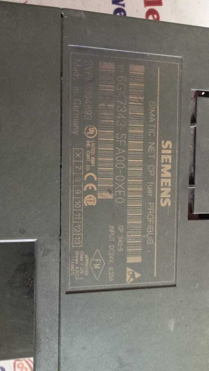 SIEMENS 6GK7 343-5FA00-0XE0 PLC