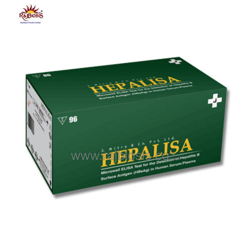 J Mitra Hepacard Microlisa test kit