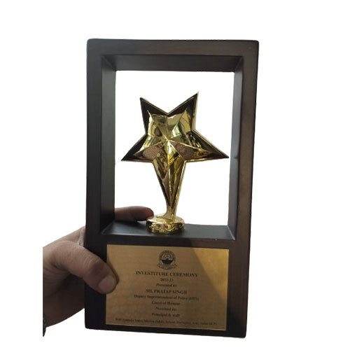 Wooden Star Trophy