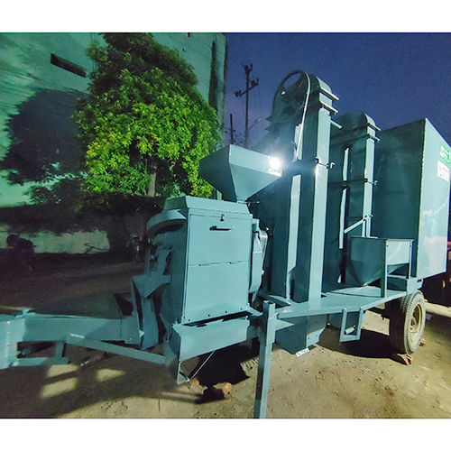 Semi Automatic Mild Steel Rice Mill Machine Engine Type: Single Cylinder