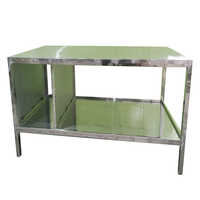 4  2 Feet Stainless Steel Working Table - Color: Silver