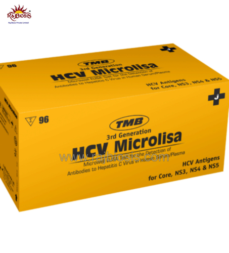 J Mitra 3rd Genration HCV Microlisa Test Kit