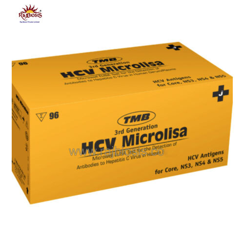 J Mitra 3rd Genration HCV Microlisa Test Kit