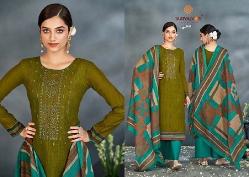Suryajyoti Nazakat Vol-1 -Dress Material