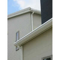 White Upvc Gutter