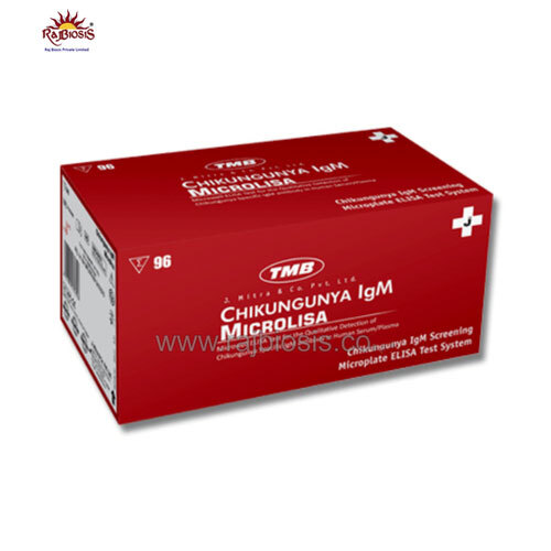 J Mitra Chikungunya IgM Microlisa Test kit