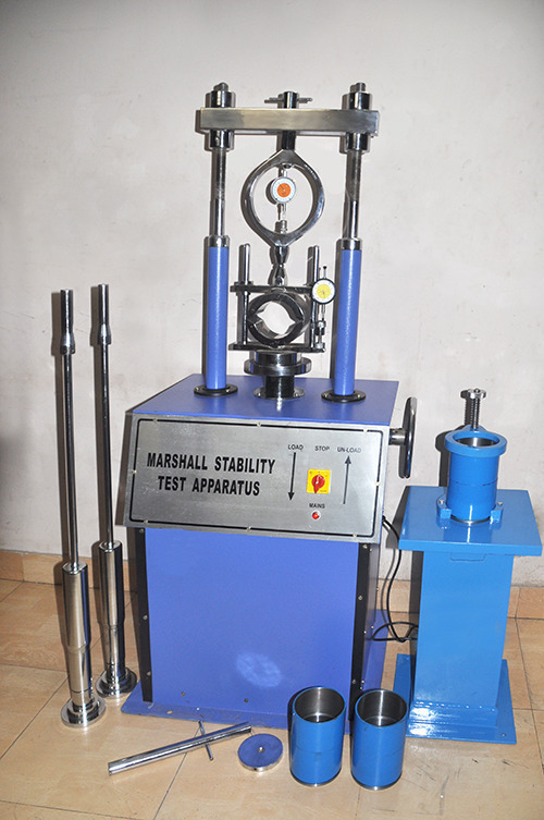 Marshal Stability Testing Machine - Capacity: 3000 Kg