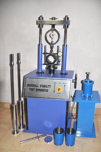 Marshal Stability Testing Machine - Capacity: 3000 Kg