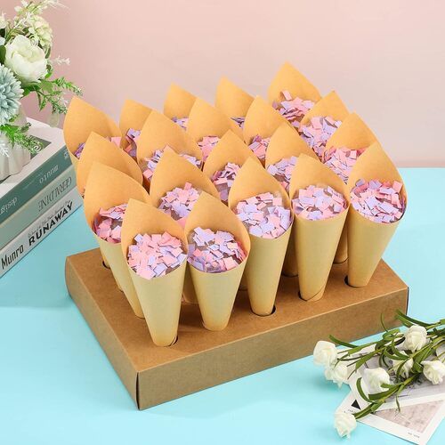 Wedding Confetti Cone Paper at Best Price in Surat | Atmiyamart