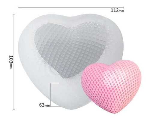 Heart Shape Candle Moulds