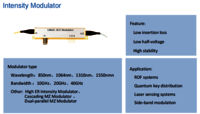 Rof Electro Optic Modulator 1550nm AM Intensity Modulator Lithium Niobate Modulator