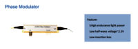 Rof EO modulator 1550nm LiNbO3 phase modulator 40G Lithium Niobate Modulator