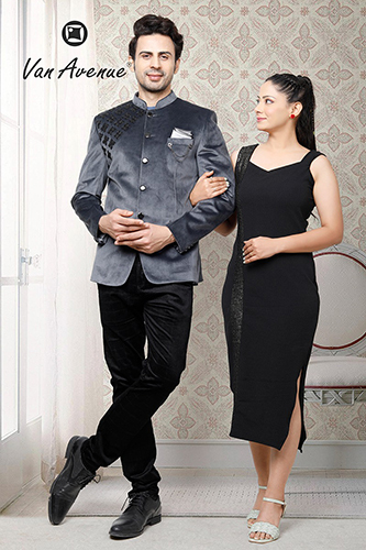 Valvet with Embroidery Jodhpuri