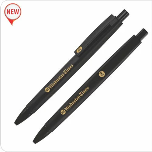 E-Tron Full Black Ball Pen