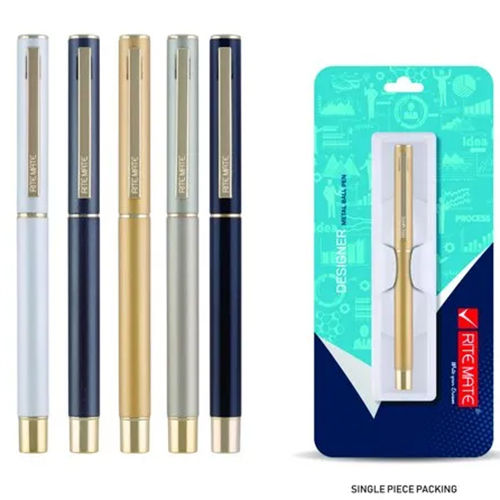 Rite Mate Exclusive Gold Parts Roller Pen