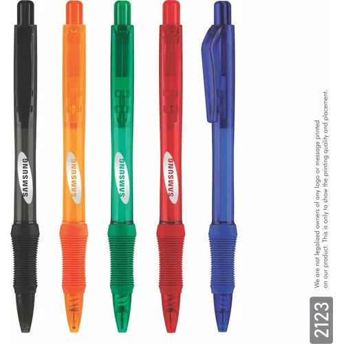 Real Gripper Transparent Ball Pen