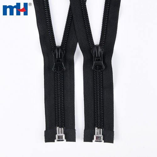 Coil Zipper Nylon Zipper No. 10 Separating Jacket Zipper Factory Wholesale No Stock Made by Order