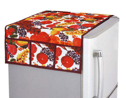 EXCLUSIVE DECORATIVE KITCHEN FRIDGE TOP COVER (1089)