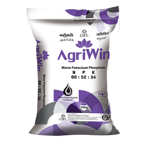 AgriWin Mono Potassium Phosphate 00-52-34 25 kg