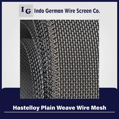 Hastelloy Plain Weave Wire Mesh