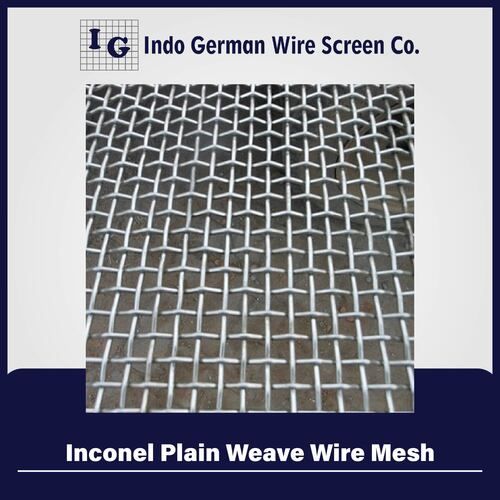 Inconel Plain Weave Wire Mesh