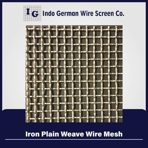 Iron Plain Weave Wire Mesh