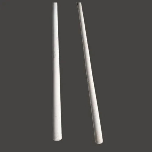 White 18 Mm High Temperature Ceramic Tube