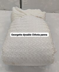 GEORGETTE DYEABLE FABRIC