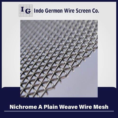 Nichrome A Plain Weave Wire Mesh