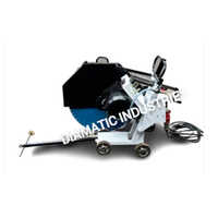 Concrete Floor Saw Cutting Machine - Electric Drive, 130 Kg Weight, 12.5-15v | Manual Control, High Efficiency, Automatic Design, Warranty Included